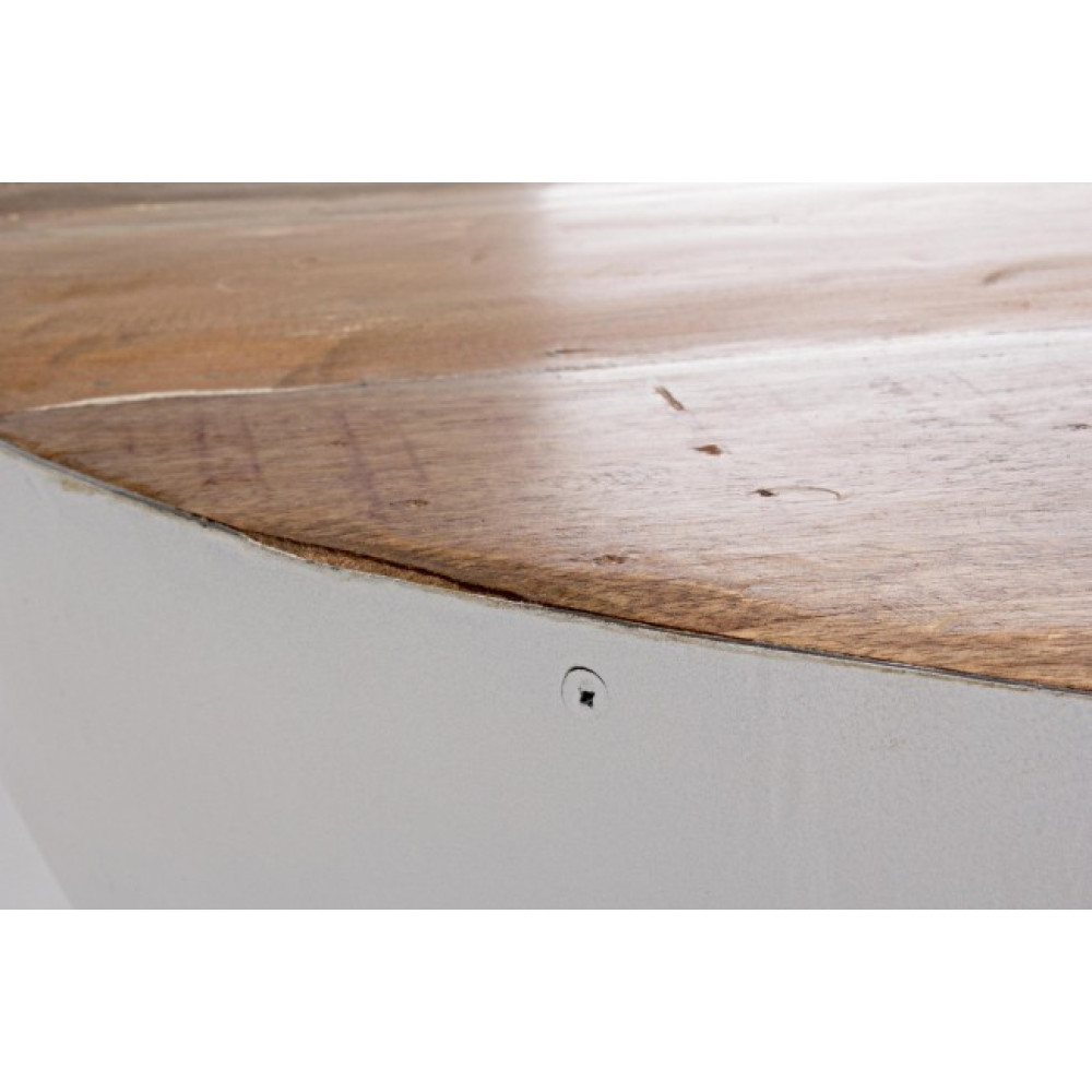 Bizzotto КАВОВИЙ СТОЛ LANCASTER WHITE D90 Bizzotto КАВОВИЙ СТОЛ LANCASTER WHITE D90