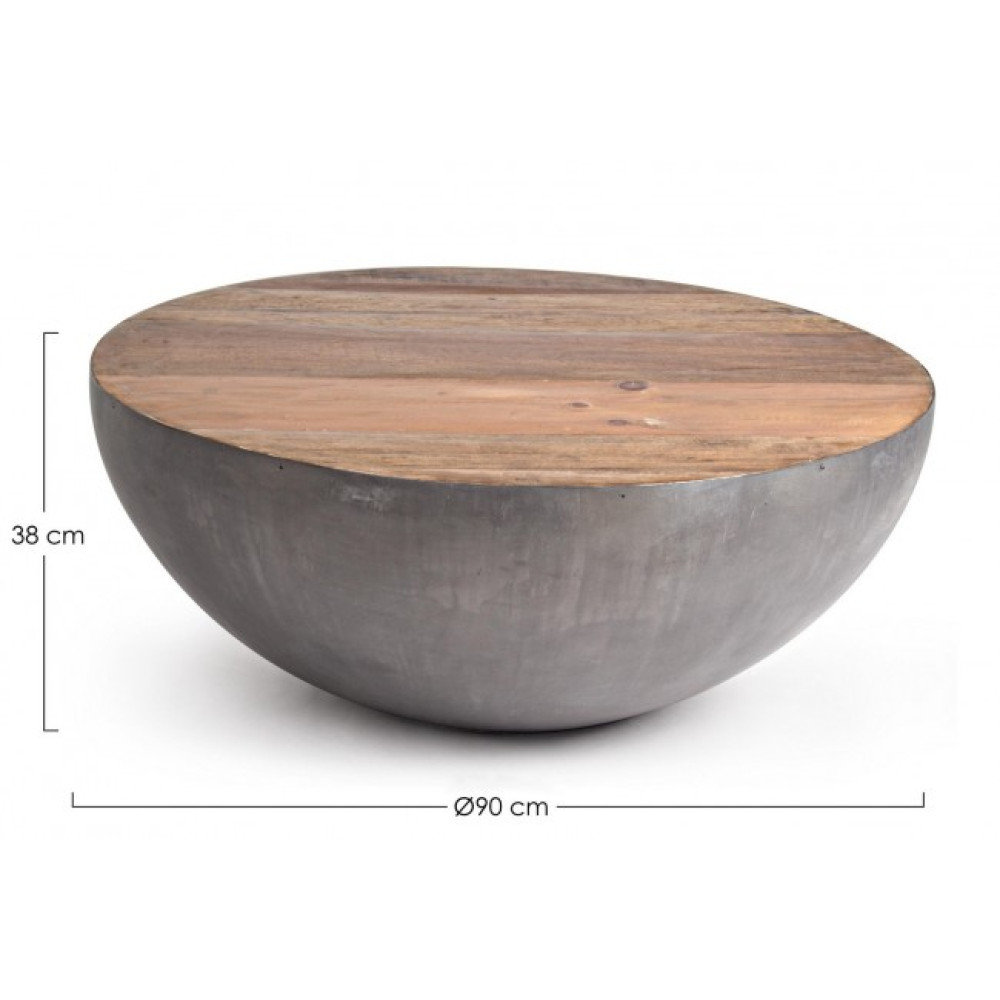 Bizzotto КАВОВИЙ СТОЛ LANCASTER GREY D90