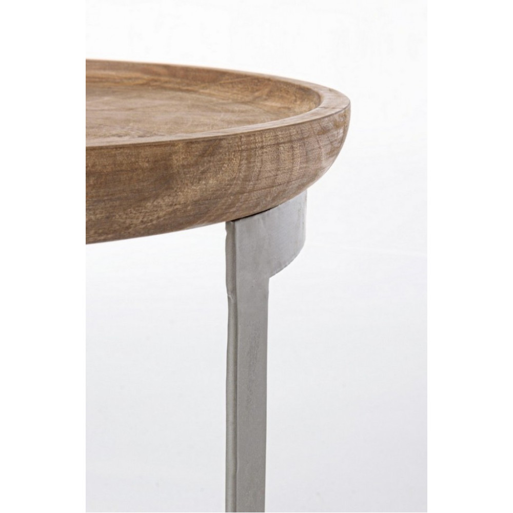 Bizzotto НАБІР 2 НАРВІК СТОЛ КАВОВИЙ КРУГЛИЙ Bizzotto НАБІР 2 НАРВІК СТОЛ КАВОВИЙ КРУГЛИЙ