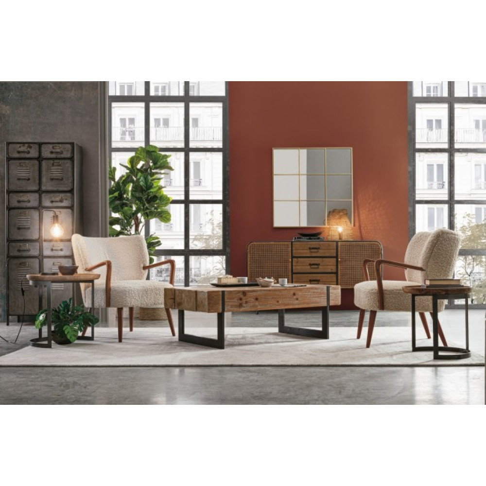 Bizzotto НАБІР 2 НАРВІК СТОЛ КАВОВИЙ КРУГЛИЙ Bizzotto НАБІР 2 НАРВІК СТОЛ КАВОВИЙ КРУГЛИЙ