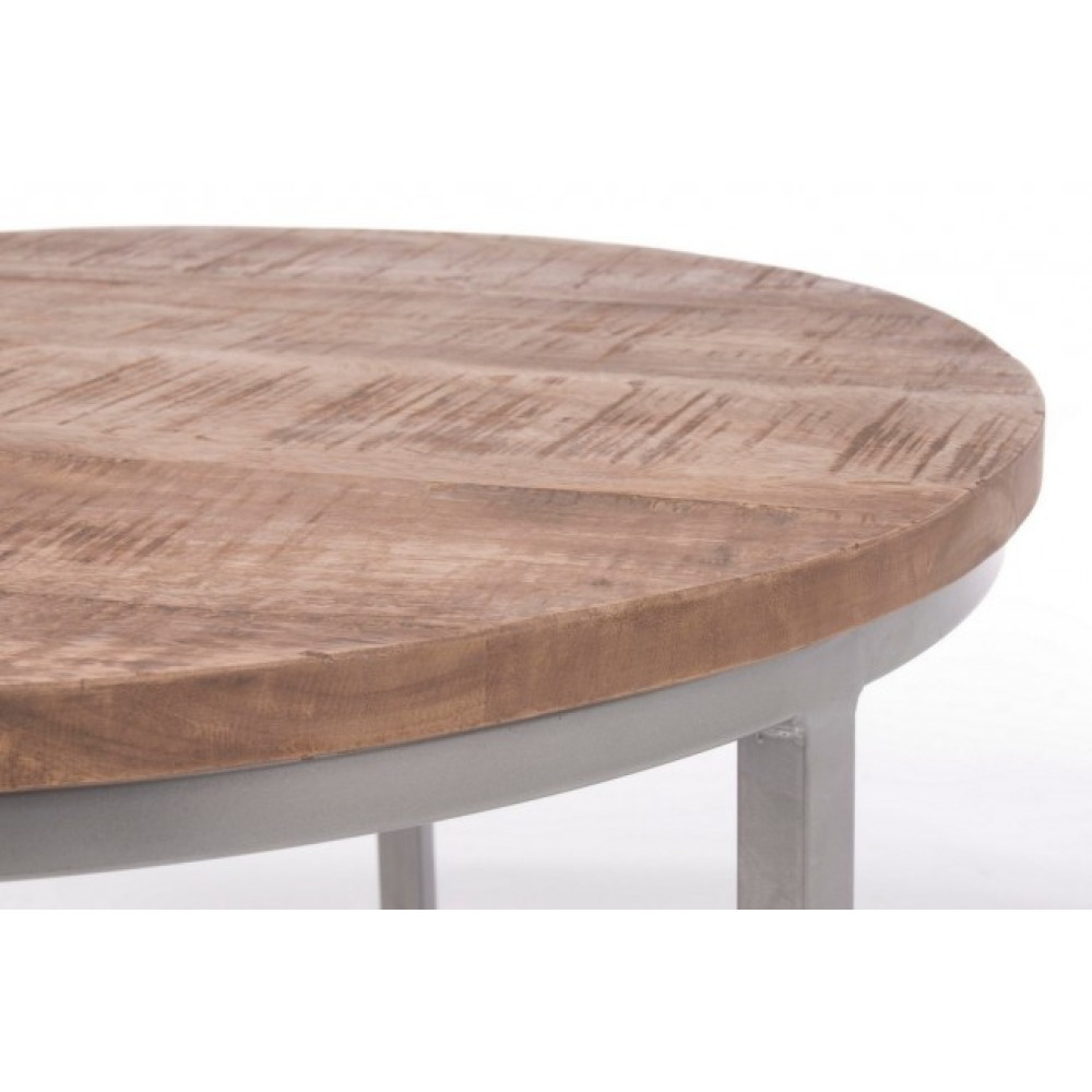 Bizzotto КОМПЛЕКТ3 СТІЛ КАВОВИЙ КРУГЛИЙ NARVIK Bizzotto КОМПЛЕКТ3 СТІЛ КАВОВИЙ КРУГЛИЙ NARVIK