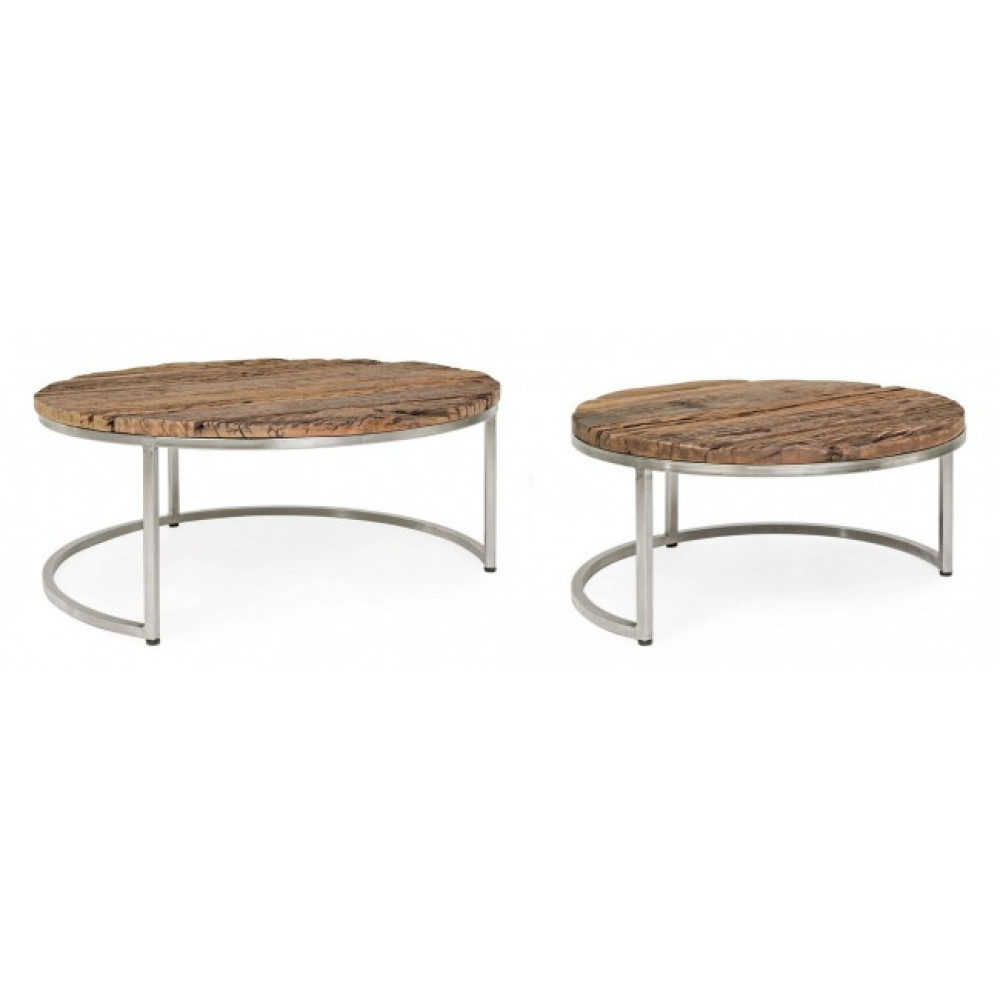 Bizzotto КОМПЛЕКТ 2 СТОЛИК КРАВНИЙ НИЗЬКИЙ