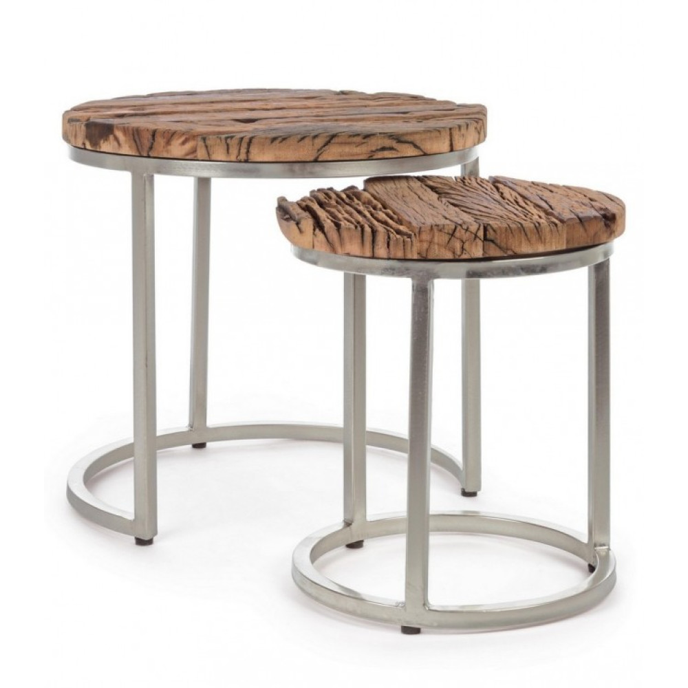 Bizzotto КОМПЛЕКТ 2 СТОЛ КРАВЛИНИЙ ВИСОКИЙ Bizzotto КОМПЛЕКТ 2 СТОЛ КРАВЛИНИЙ ВИСОКИЙ