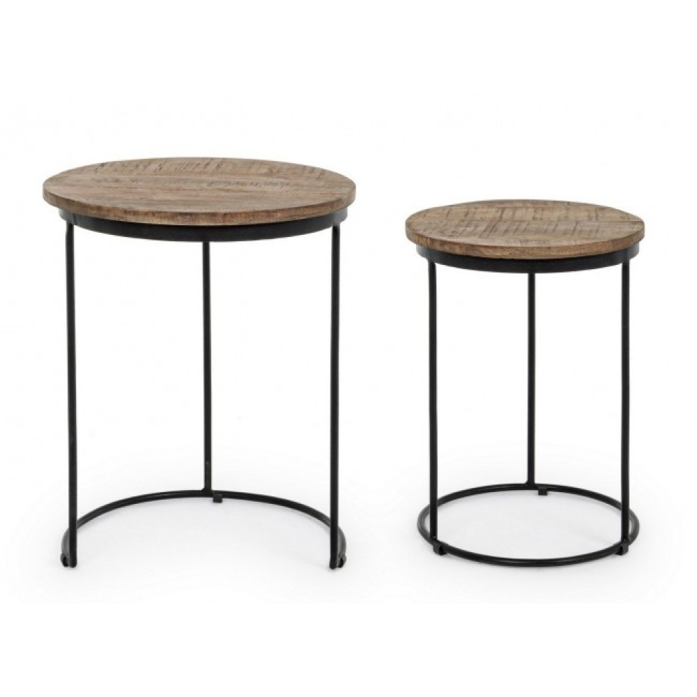 Bizzotto НАБІР 2 КАВОВИЙ СТОЛ WALTON Bizzotto НАБІР 2 КАВОВИЙ СТОЛ WALTON