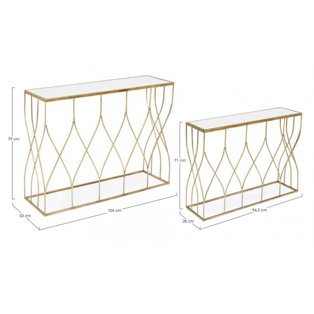 Bizzotto SET2 КОНСОЛЬ ELENOR