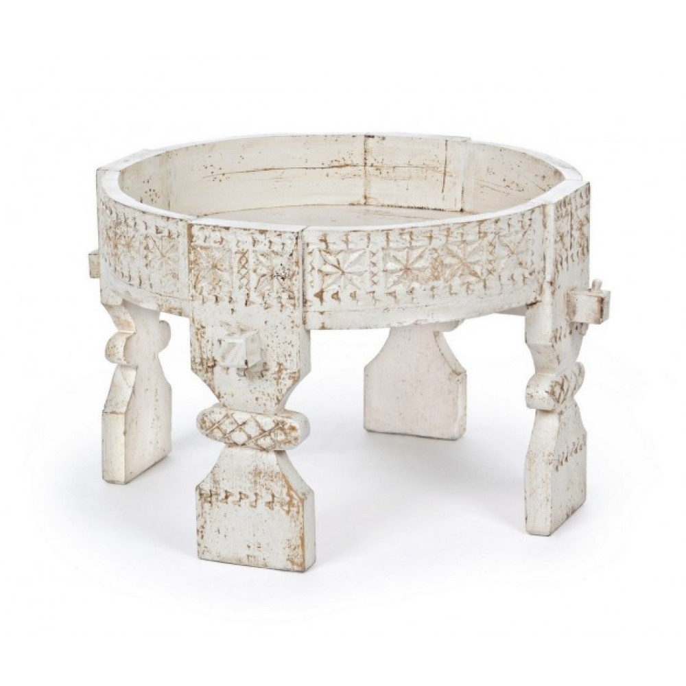 Bizzotto КАВОВИЙ СТОЛ YASIR WHITE D50