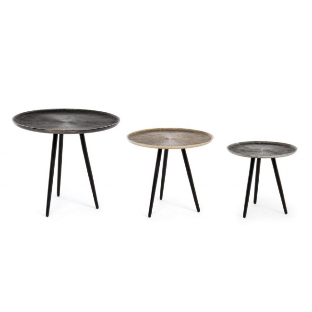 Homemotion SET3 ТАХІР Х17 КРУГЛИЙ КАВОВИЙ СТІЛ