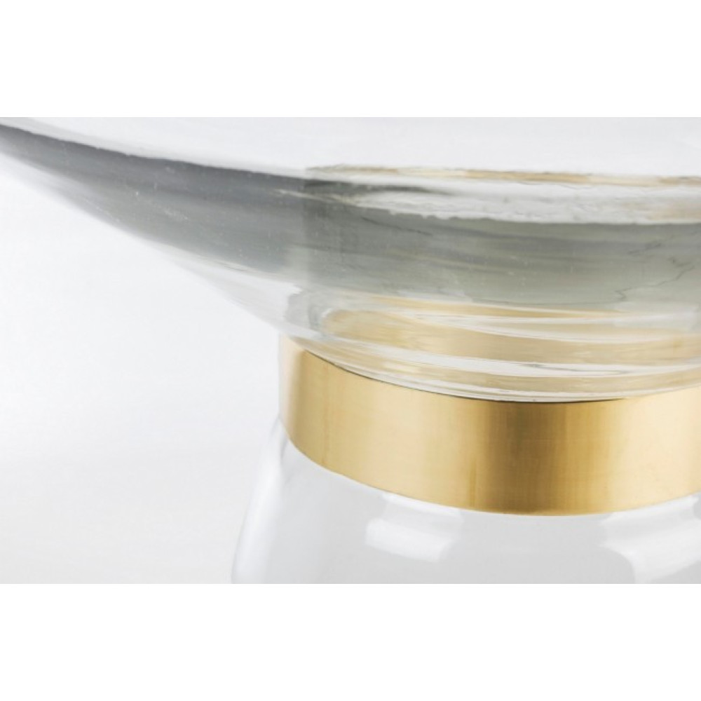 Bizzotto КАВОВИЙ СТОЛ AZMIN ПРОЗОРНЕ СКЛО D36 Bizzotto КАВОВИЙ СТОЛ AZMIN ПРОЗОРНЕ СКЛО D36