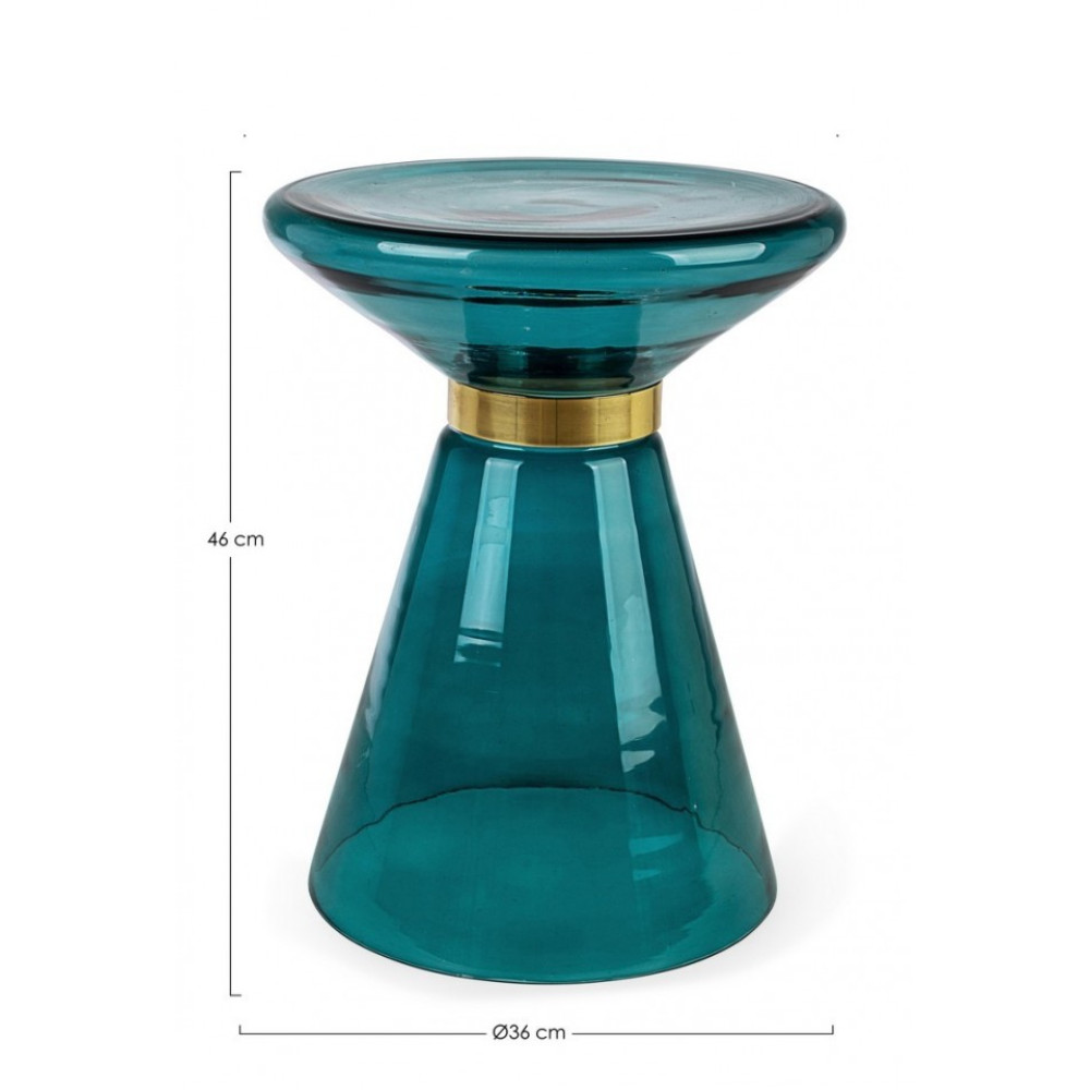 Bizzotto АЗМІН СКЛЯНИЙ КАВОВИЙ СТОЛ Д36 Bizzotto АЗМІН СКЛЯНИЙ КАВОВИЙ СТОЛ Д36