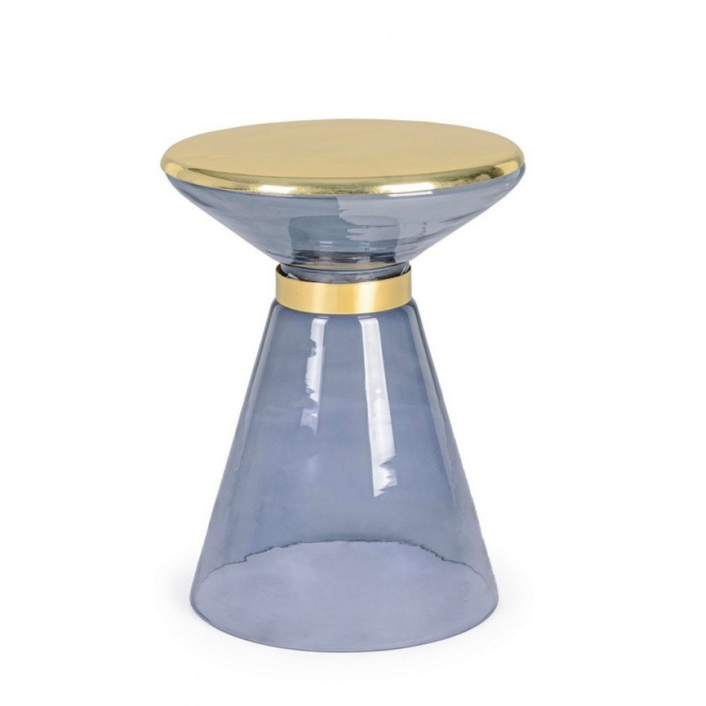 Bizzotto КАВОВИЙ СТОЛ СКЛЯНИЙ MERIEL GREY D36