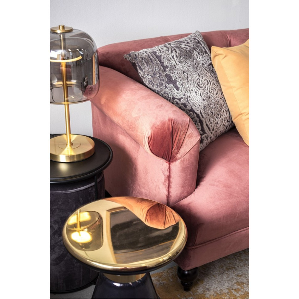 Bizzotto КАВОВИЙ СТОЛ СКЛЯНИЙ MERIEL GREY D36 Bizzotto КАВОВИЙ СТОЛ СКЛЯНИЙ MERIEL GREY D36