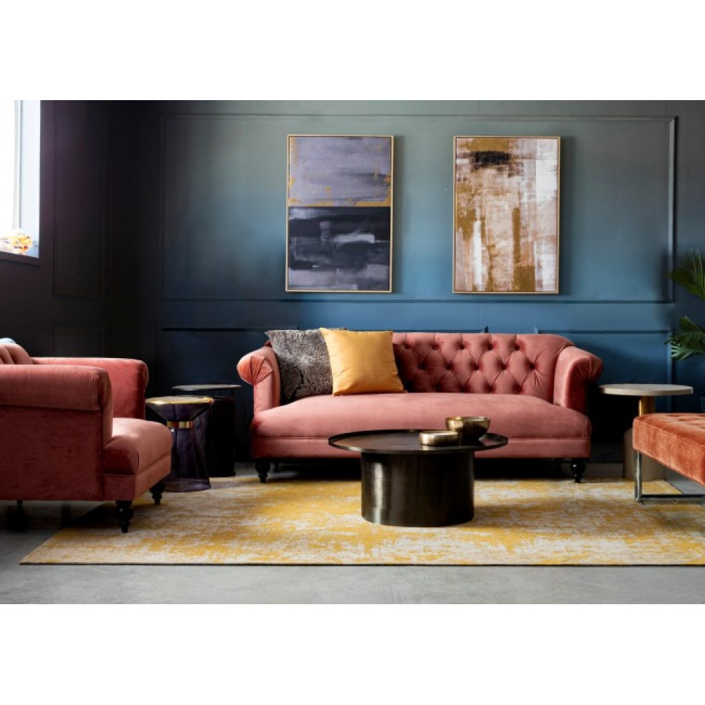 Bizzotto КАВОВИЙ СТОЛ СКЛЯНИЙ MERIEL GREY D36 Bizzotto КАВОВИЙ СТОЛ СКЛЯНИЙ MERIEL GREY D36