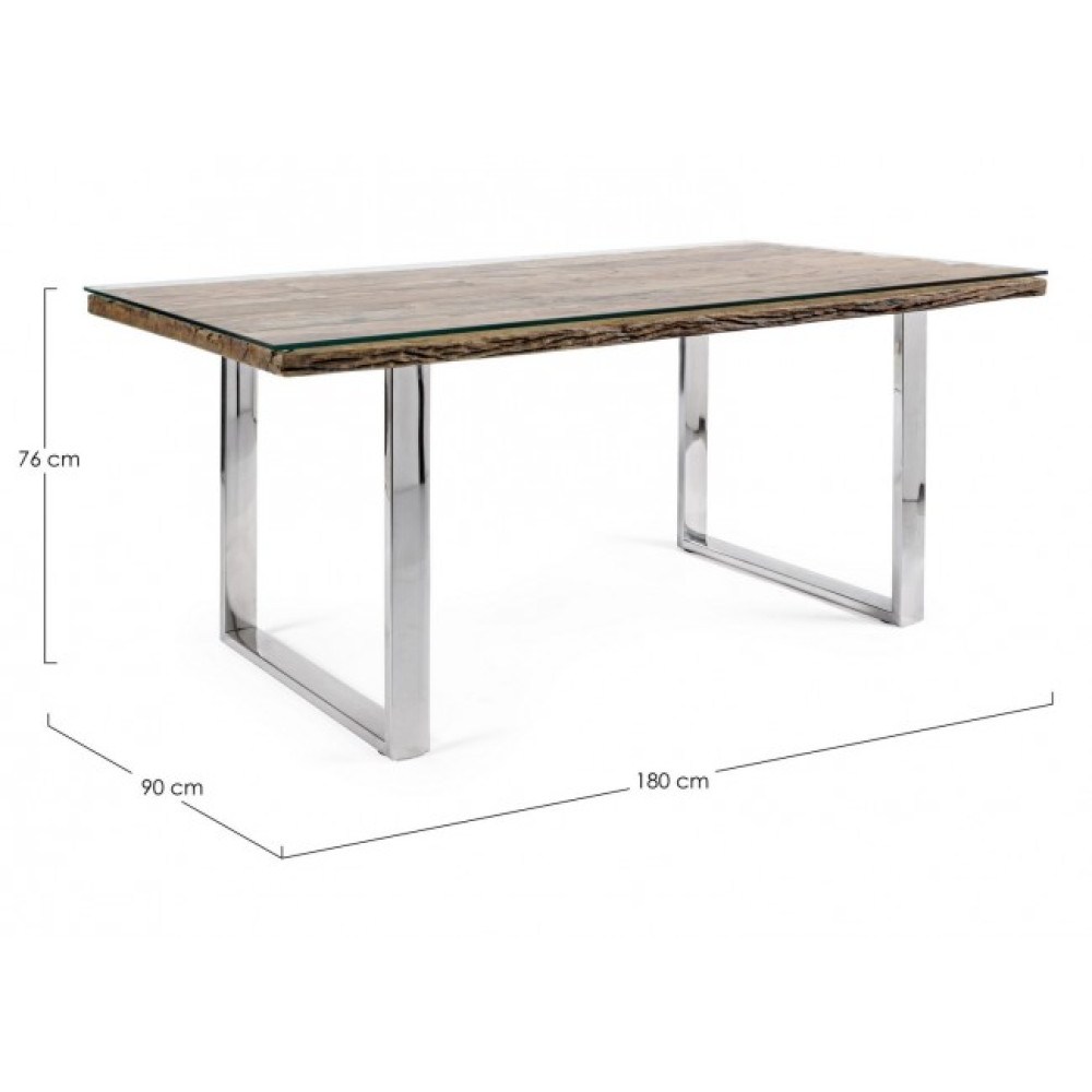 Homemotion STANTON СТІЛ Ш-СКЛО 180Х90