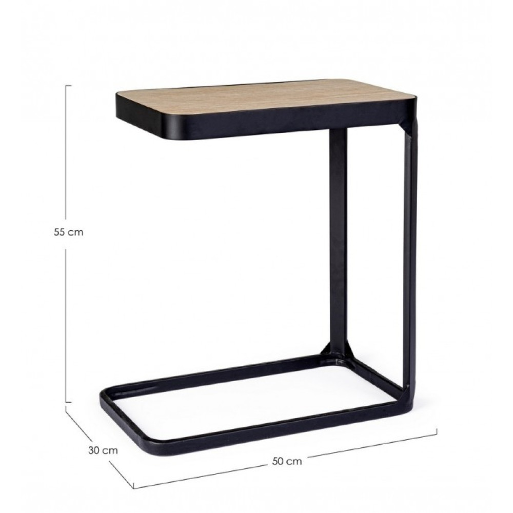 Bizzotto СТОЛ КАВОВИЙ EVERITT 50X30