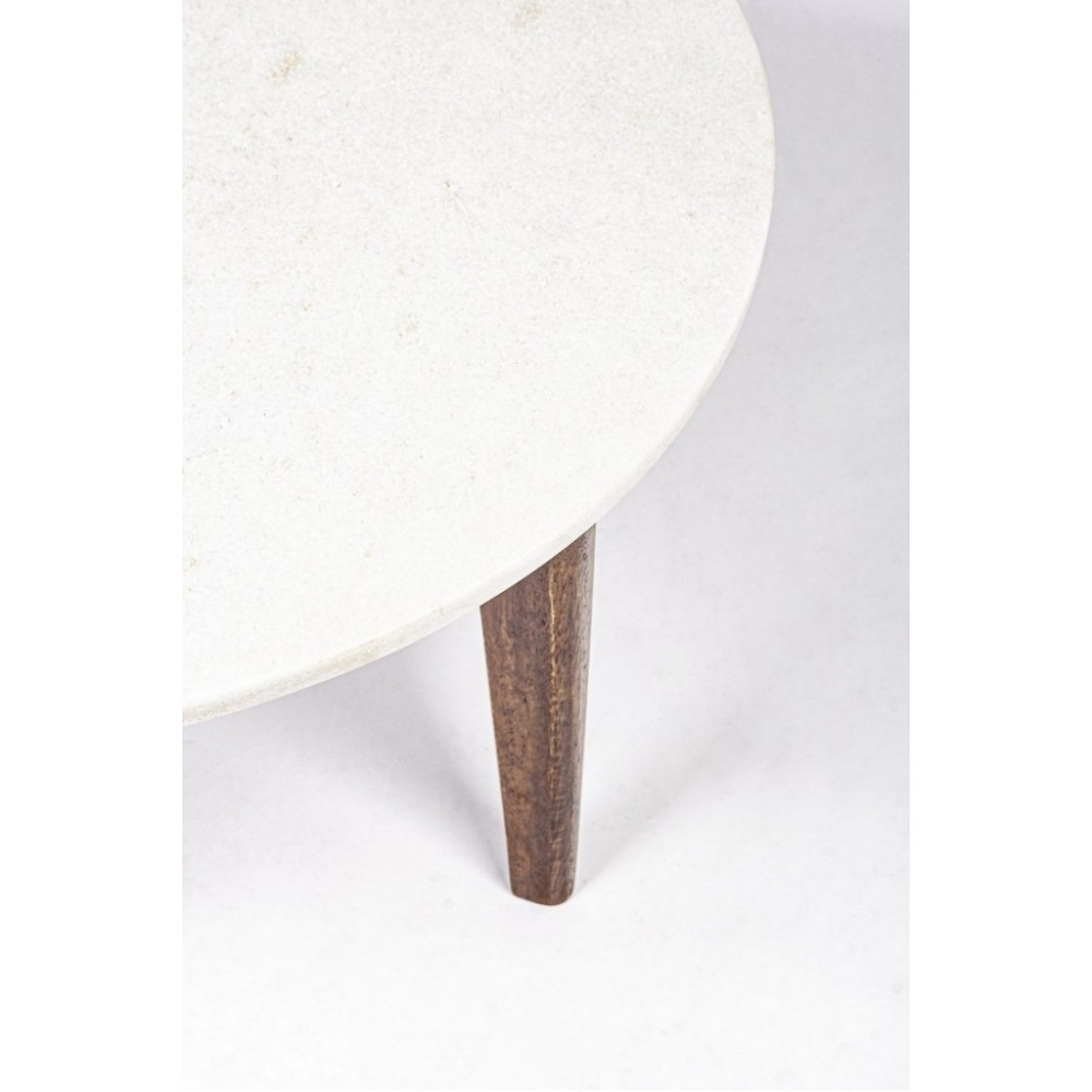 Bizzotto СТОЛ КАВАЛЬНИЙ СИЛЬВЕСТР ОВАЛЬНИЙ 70Х50 Bizzotto СТОЛ КАВАЛЬНИЙ СИЛЬВЕСТР ОВАЛЬНИЙ 70Х50