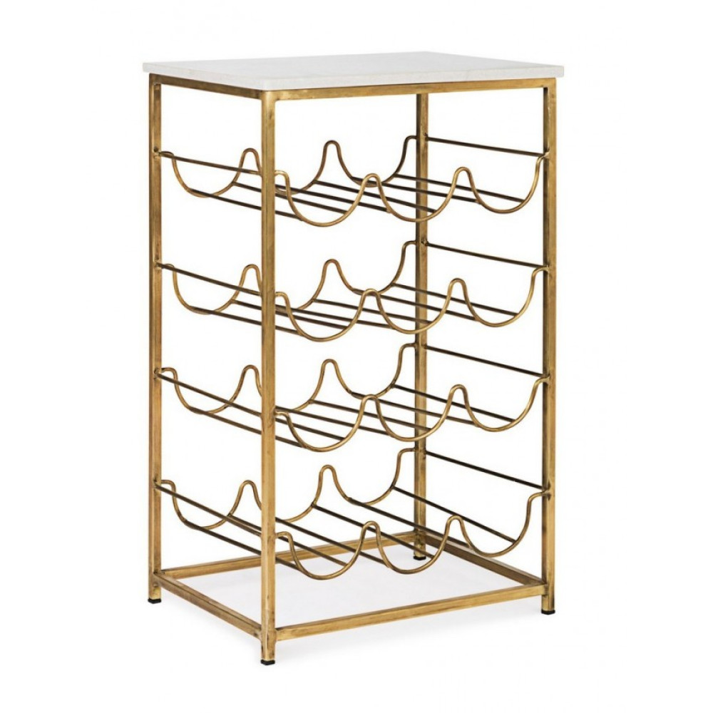 Bizzotto MARMOL КАВОВИЙ СТОЛ W-ТРИМАЧ ДЛЯ ПЛЯШОК 12П