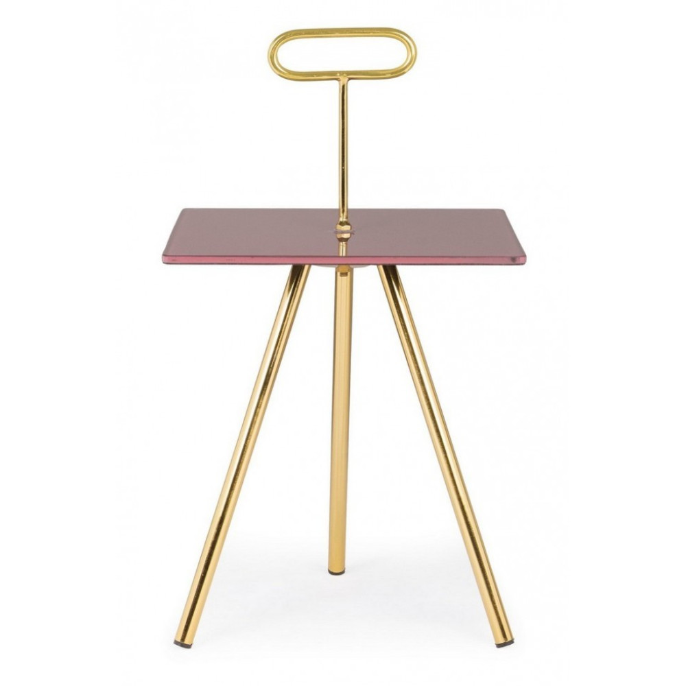 Bizzotto КАВАЛЬНИЙ СТОЛ ІНЕШ ОРХІДЕЯ КВАДРАТНИЙ 35Х35 Bizzotto КАВАЛЬНИЙ СТОЛ ІНЕШ ОРХІДЕЯ КВАДРАТНИЙ 35Х35