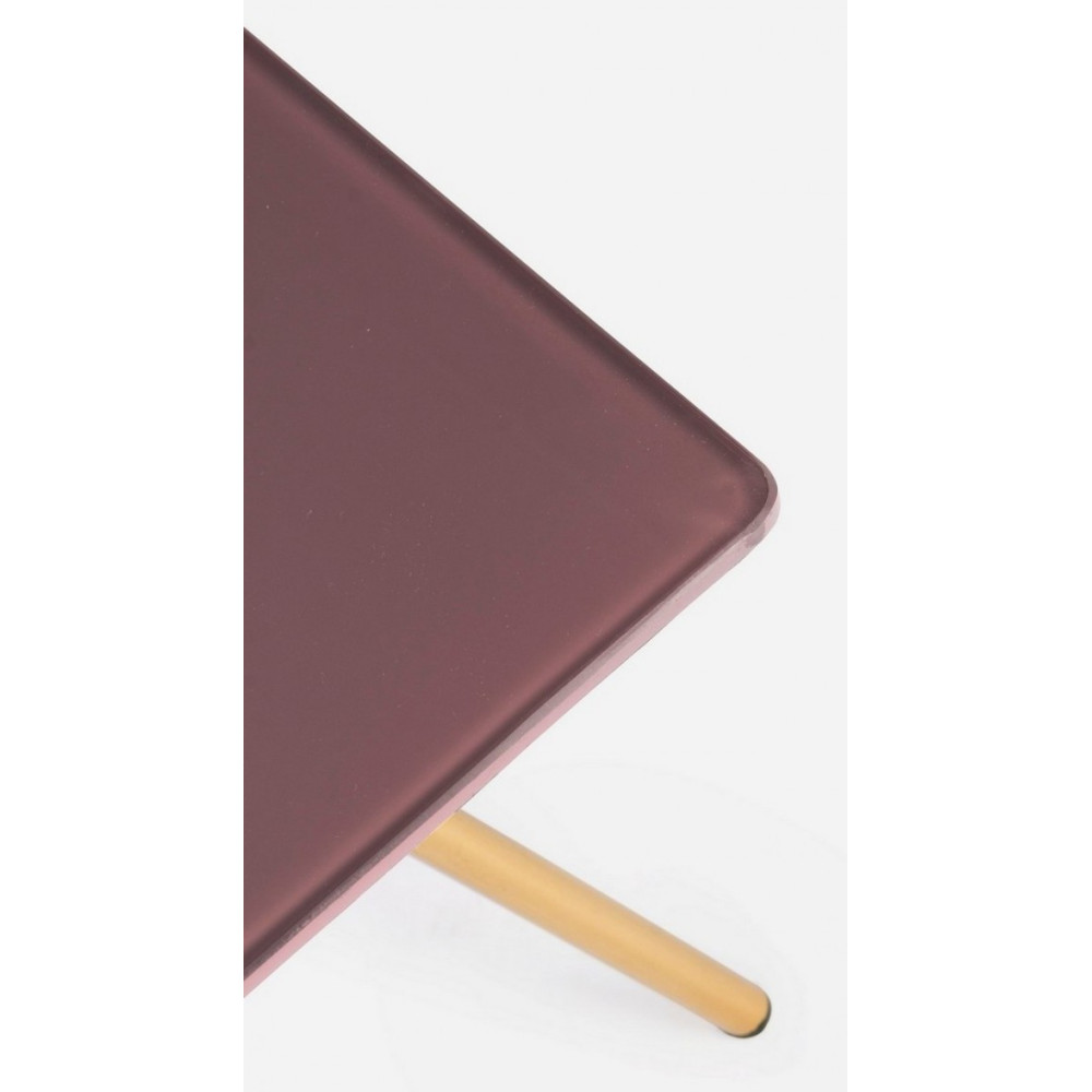 Bizzotto КАВАЛЬНИЙ СТОЛ ІНЕШ ОРХІДЕЯ КВАДРАТНИЙ 35Х35 Bizzotto КАВАЛЬНИЙ СТОЛ ІНЕШ ОРХІДЕЯ КВАДРАТНИЙ 35Х35