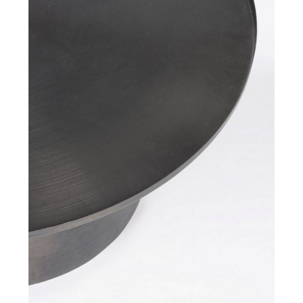 Bizzotto КАФОВИЙ СТОЛ KALPITA BLACK NICKEL D80 Bizzotto КАФОВИЙ СТОЛ KALPITA BLACK NICKEL D80