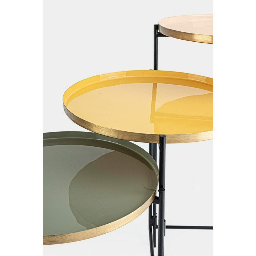 Bizzotto СТОЛ КАВОВИЙ АМРИТА СКЛАДНИЙ.3Т Bizzotto СТОЛ КАВОВИЙ АМРИТА СКЛАДНИЙ.3Т