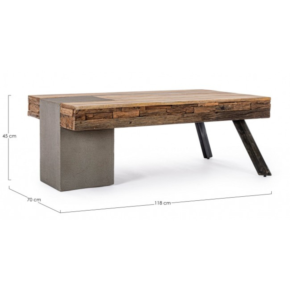 Homemotion КАВОВИЙ СТІЛ МАНЧЕСТЕР 118Х70