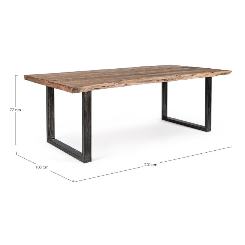 Homemotion СТІЛ НОТТІНГЕМ 220Х100 Homemotion СТІЛ НОТТІНГЕМ 220Х100