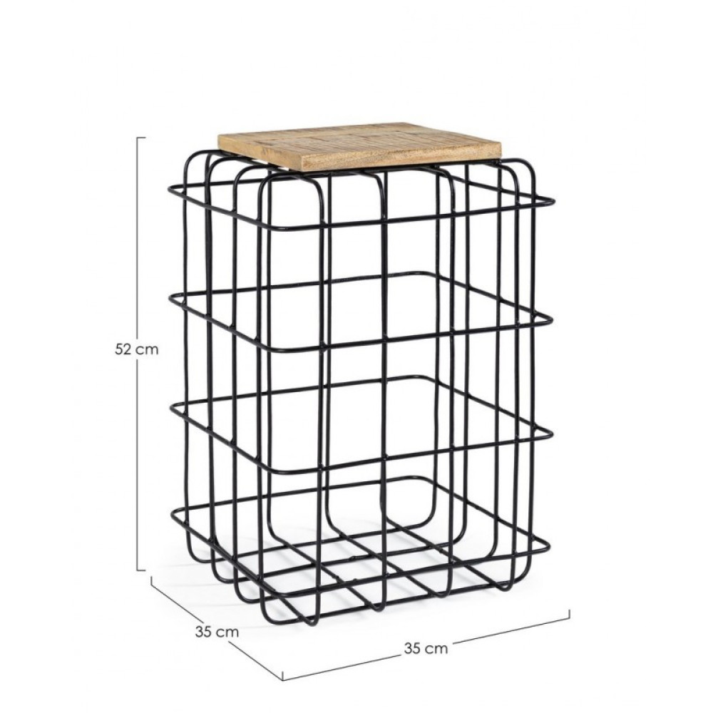 Bizzotto СТОЛИК КАВАЛЬНИЙ ТРЕЛЬЯ ВИСОКИЙ 35Х35