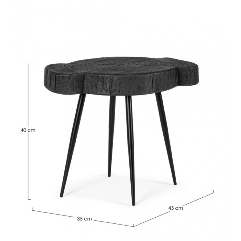 Homemotion КАВОВИЙ СТОЛ ZAKIA ЧОРНИЙ L