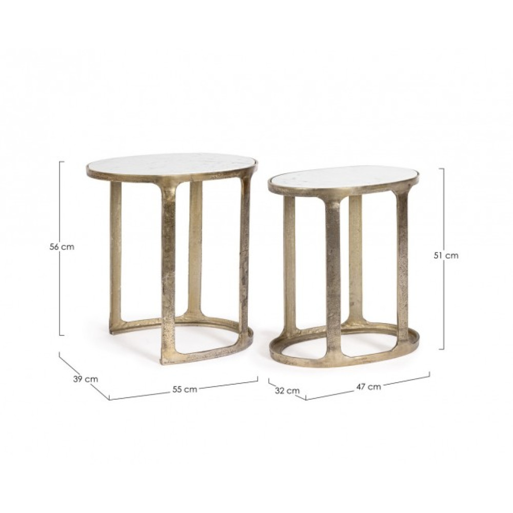 Homemotion КАВОВИЙ СТОЛ ОВАЛЬНИЙ JANIRA2