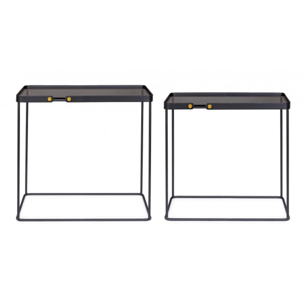 Bizzotto НАБІР 2 КАВОВИЙ СТОЛ ZEINA RECT J88 Bizzotto НАБІР 2 КАВОВИЙ СТОЛ ZEINA RECT J88