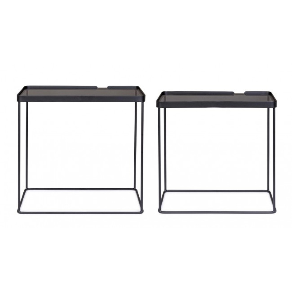 Bizzotto НАБІР 2 КАВОВИЙ СТОЛ ZEINA RECT J88 Bizzotto НАБІР 2 КАВОВИЙ СТОЛ ZEINA RECT J88