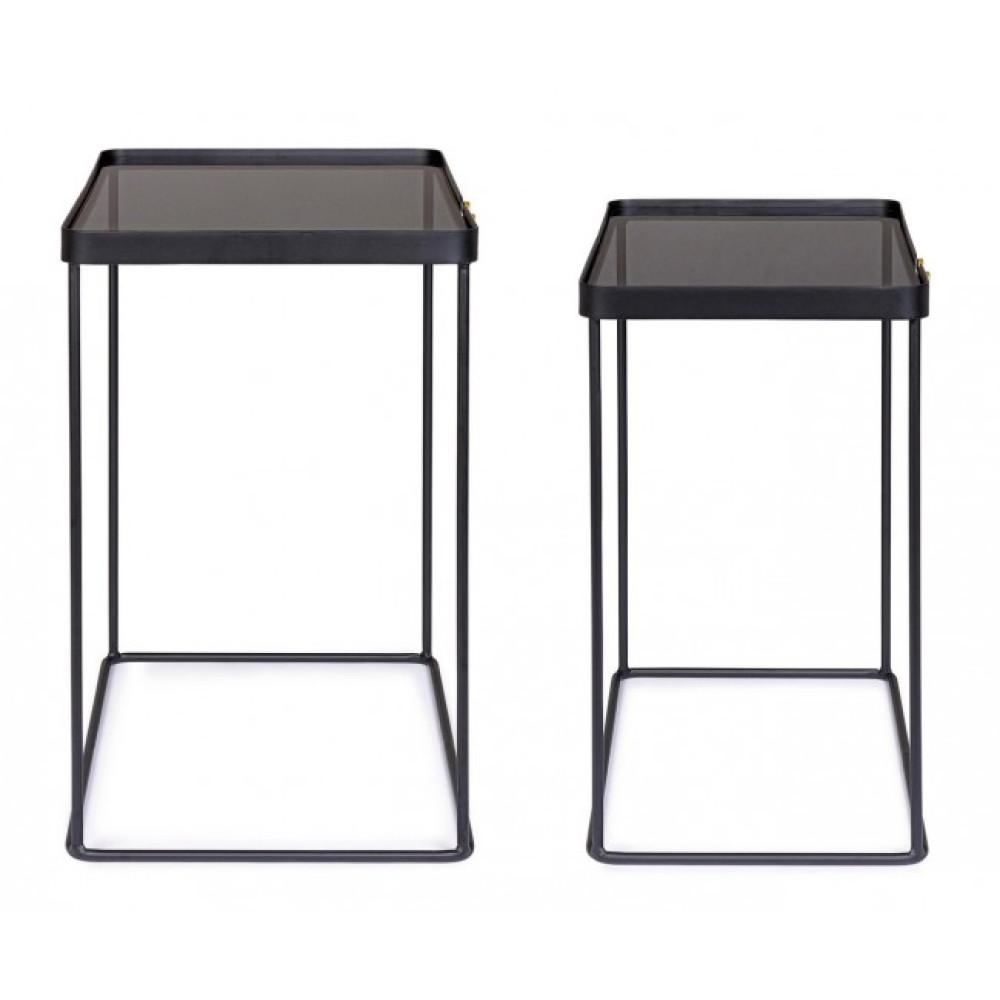 Bizzotto НАБІР 2 КАВОВИЙ СТОЛ ZEINA RECT J88 Bizzotto НАБІР 2 КАВОВИЙ СТОЛ ZEINA RECT J88