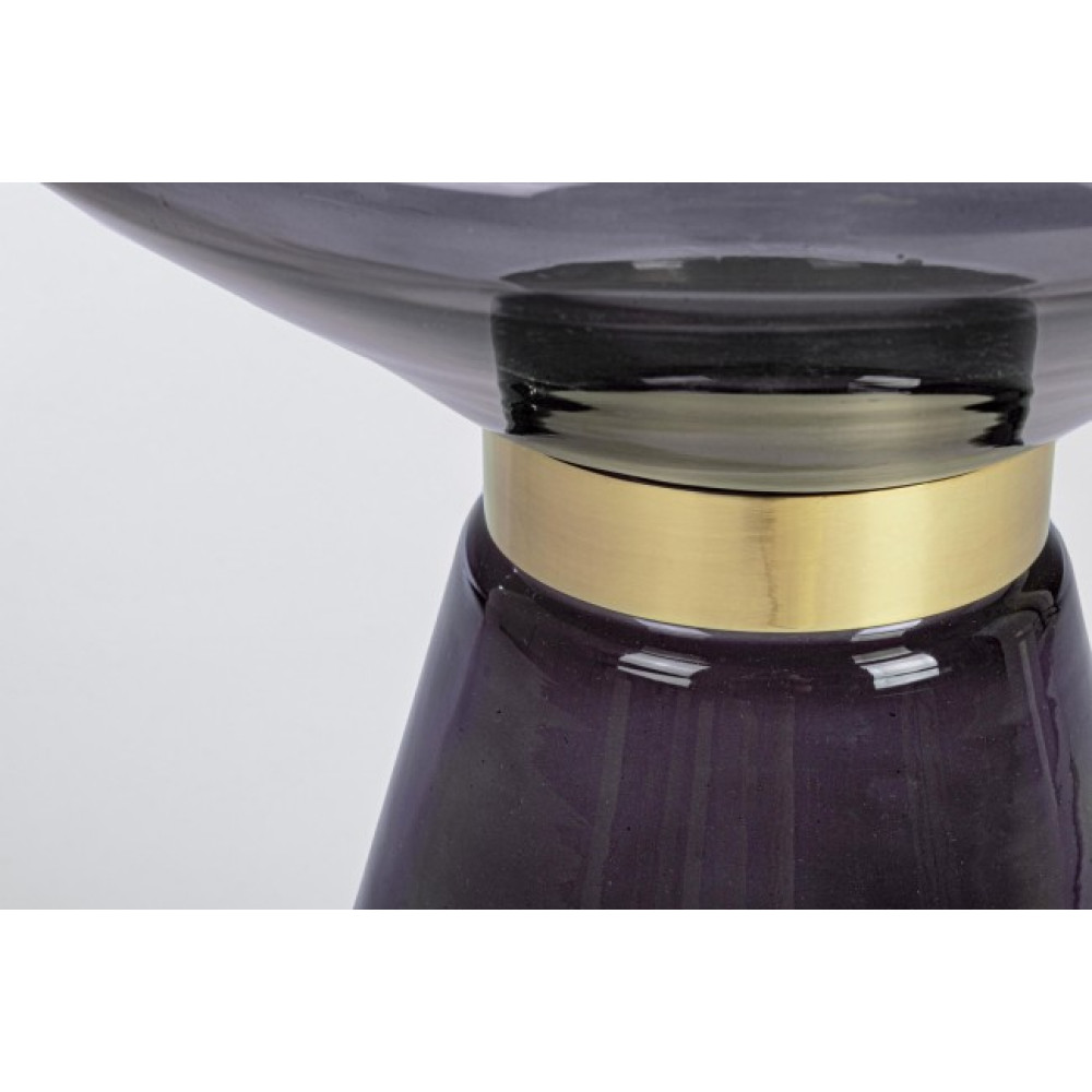 Bizzotto КАВОВИЙ СТОЛ СКЛЯНИЙ AZMIN GREY D36 Bizzotto КАВОВИЙ СТОЛ СКЛЯНИЙ AZMIN GREY D36