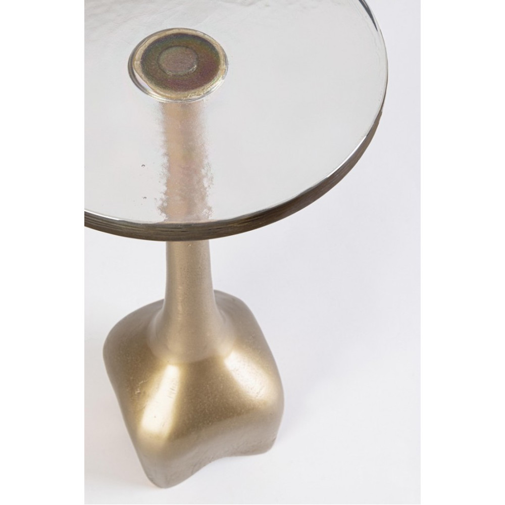 Homemotion СТОЛ КАВОВИЙ КРУГЛИЙ ЛАТУННИЙ ZAYLA H57 Homemotion СТОЛ КАВОВИЙ КРУГЛИЙ ЛАТУННИЙ ZAYLA H57