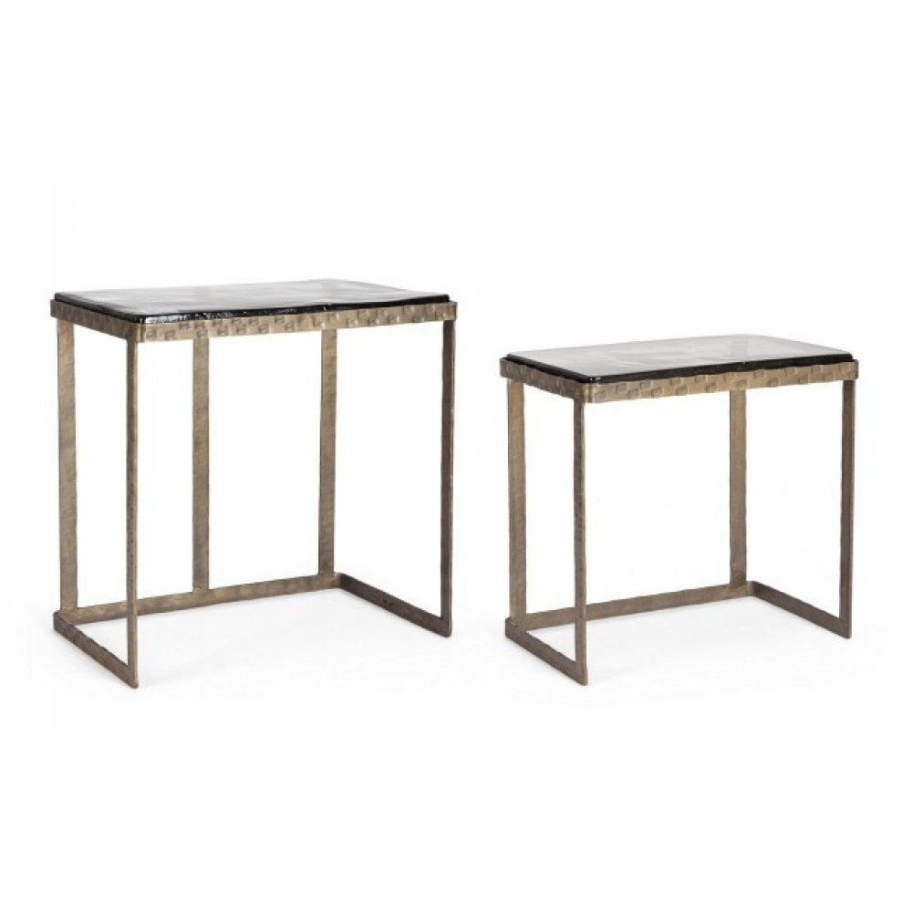 Homemotion КАВОВИЙ СТОЛ ZAYLA RECT GOLD2