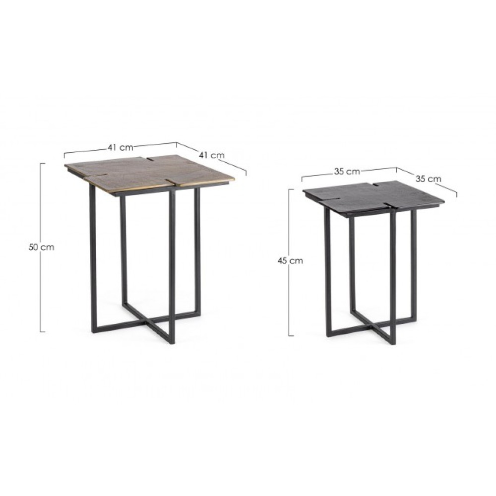 Homemotion НАХЛА КВАДРАТНИЙ КАВОВИЙ СТОЛ2