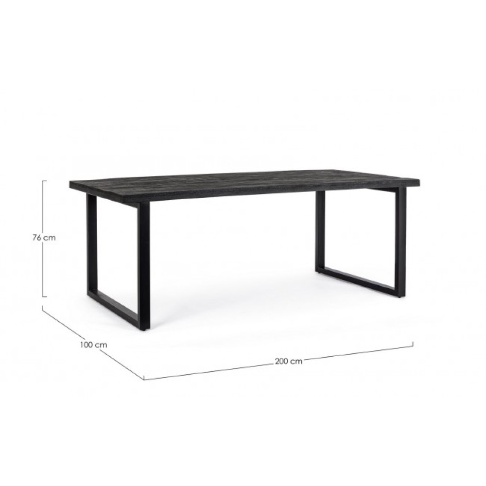 Bizzotto СТІЛ HASTINGS ПРЯМИЙ 200X100