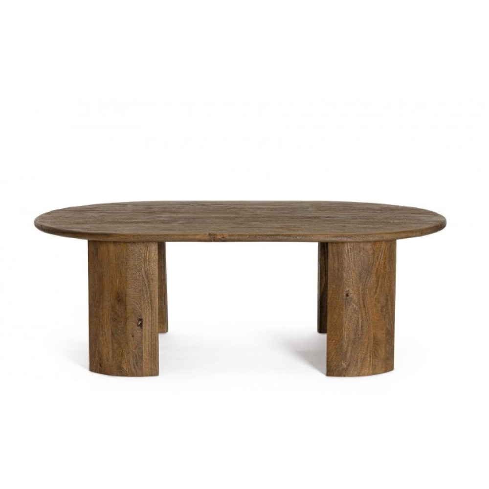 Bizzotto СТОЛ КАВАЛЬНИЙ ОРЛАНДО КОРИЧНЕВИЙ ОВАЛЬНИЙ 130Х80 Bizzotto СТОЛ КАВАЛЬНИЙ ОРЛАНДО КОРИЧНЕВИЙ ОВАЛЬНИЙ 130Х80