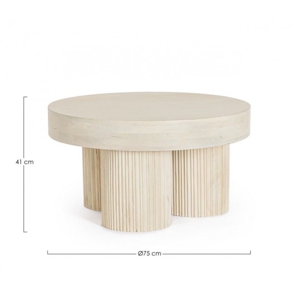 Bizzotto СТОЛ КАВОВИЙ DACCA NAT D75