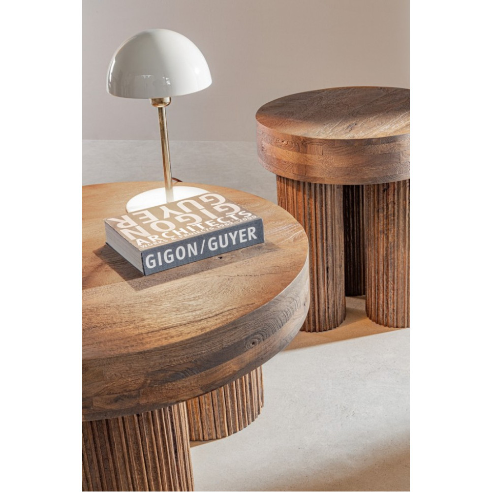 Bizzotto КАВОВИЙ СТОЛ DACCA КОРИЧНЕВИЙ D45 Bizzotto КАВОВИЙ СТОЛ DACCA КОРИЧНЕВИЙ D45