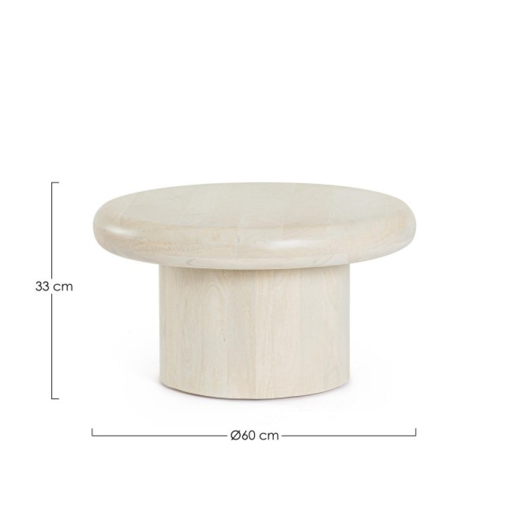 Bizzotto СТОЛ КАВОВИЙ LOPEZ NAT D60