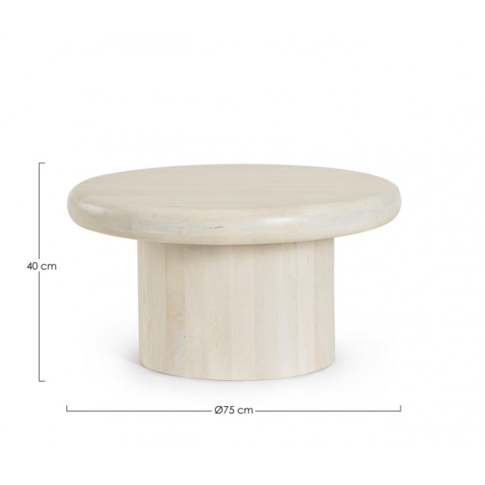 Bizzotto КАВОВИЙ СТОЛ LOPEZ NAT D75