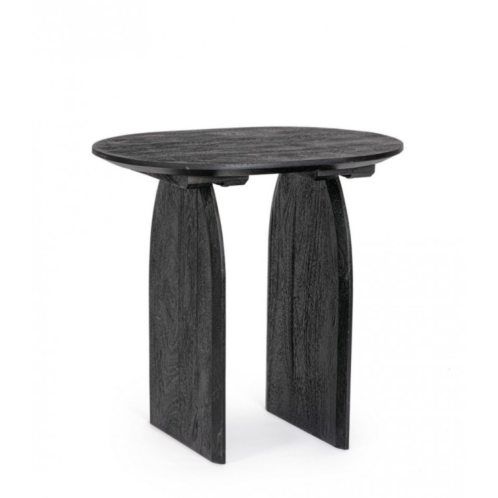 Bizzotto КАВОВИЙ СТІЛ MONTERREY ЧОРНИЙ 60X45