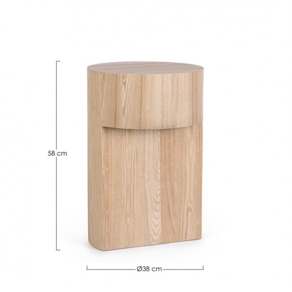 Bizzotto КАВОВИЙ СТІЛ STANWOOD NATURAL D38