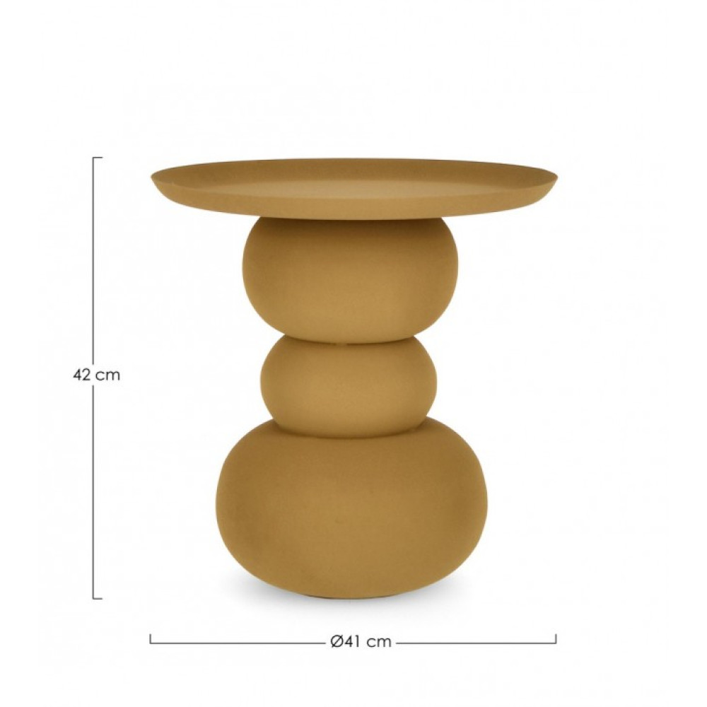 Bizzotto СТОЛ КАВОВИЙ ALPA MUSTARD D41