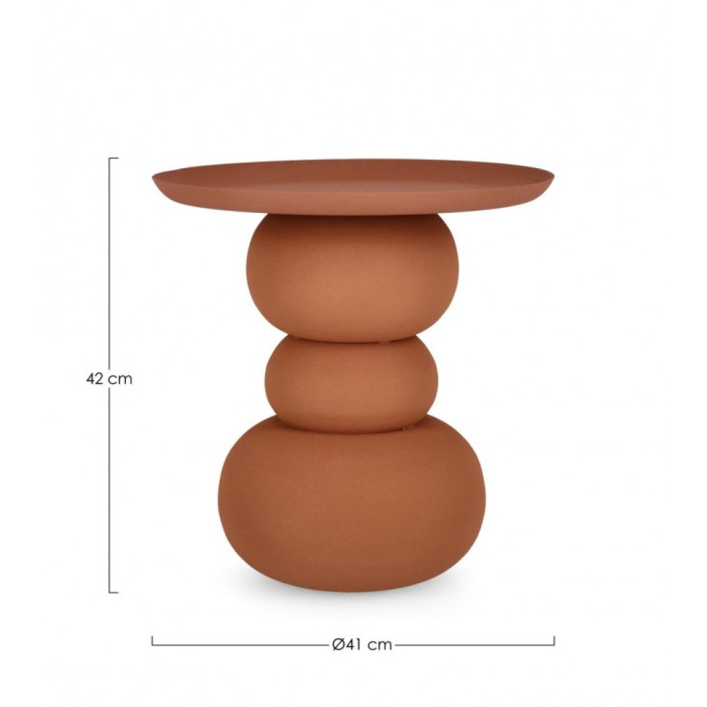 Bizzotto КАВОВИЙ СТІЛ АЛЬПА ТЕРАКОТА D41