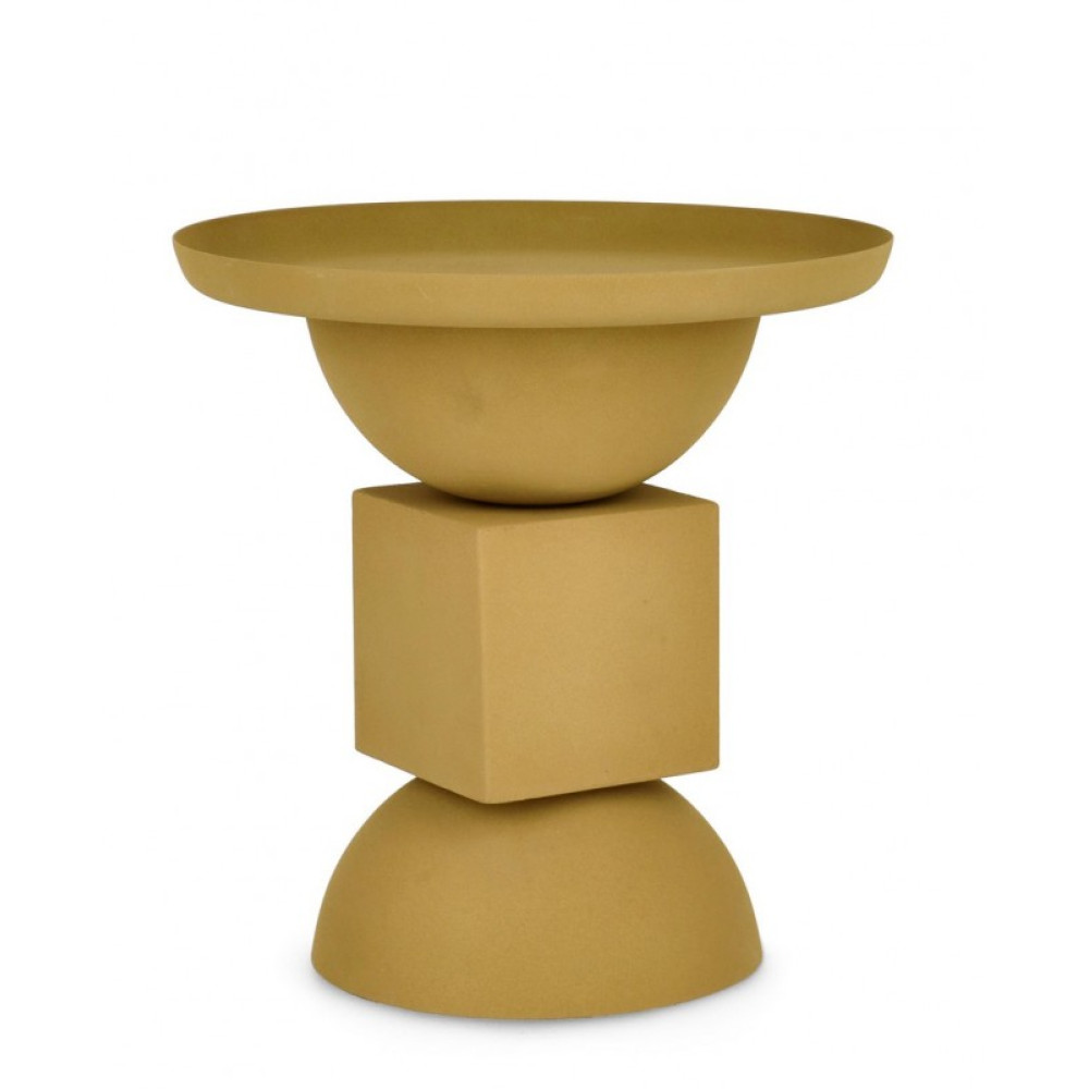 Bizzotto СТОЛ КАВОВИЙ ALKA MUSTARD D40.5