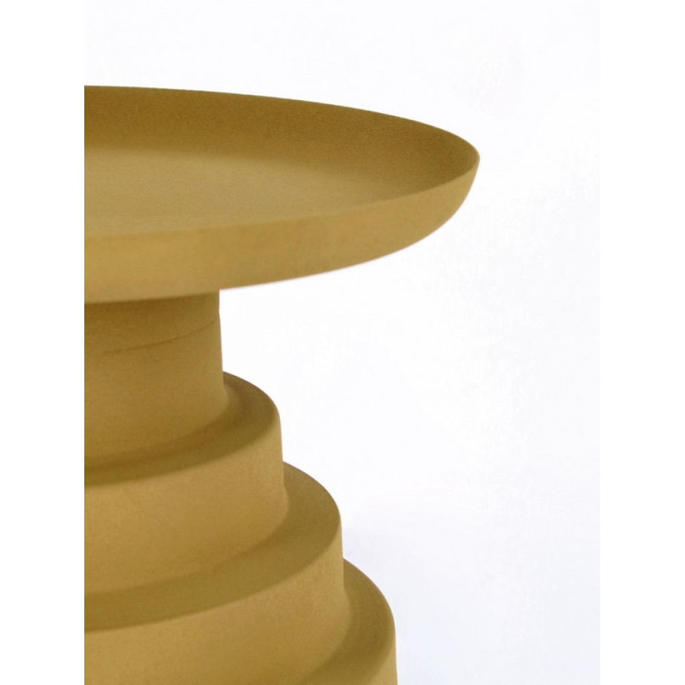 Bizzotto СТОЛ КАВОВИЙ AMBA MUSTARD D35.5 Bizzotto СТОЛ КАВОВИЙ AMBA MUSTARD D35.5