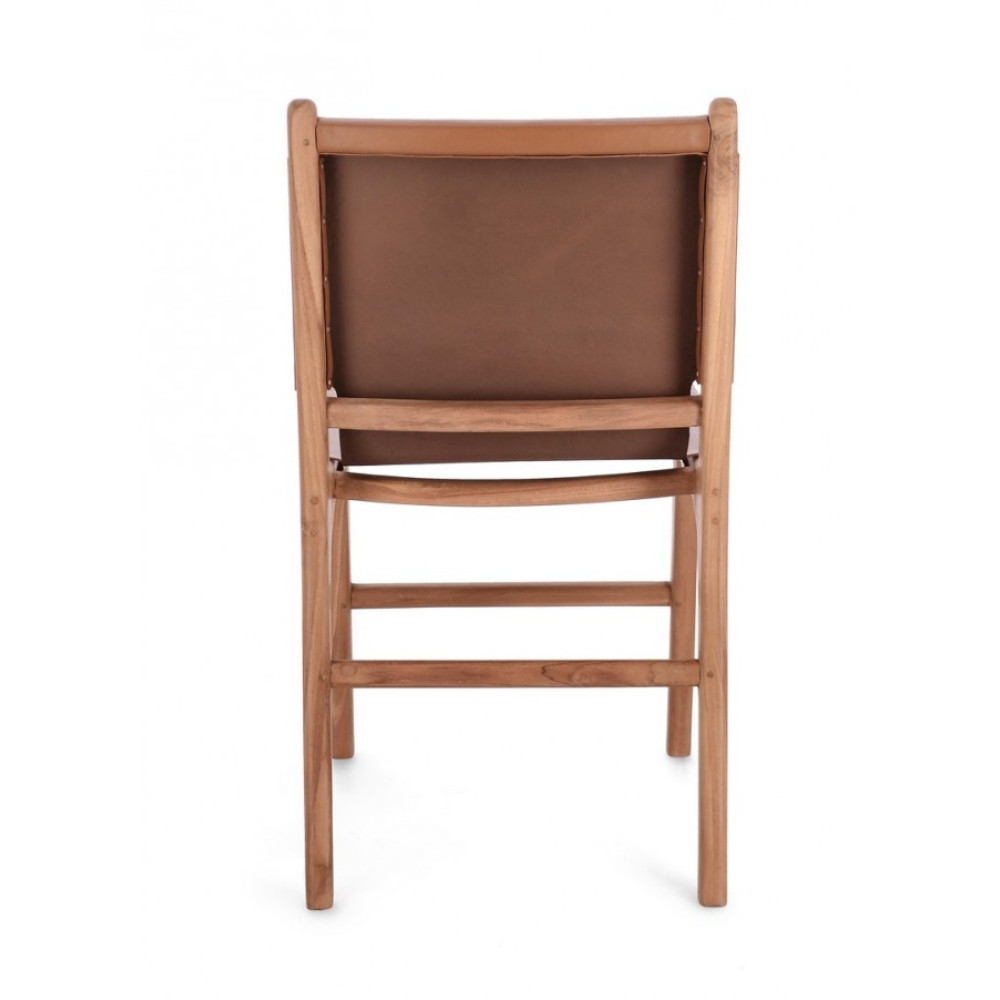 Bizzotto КРІСЛО EUGENI COGNAC Bizzotto КРІСЛО EUGENI COGNAC