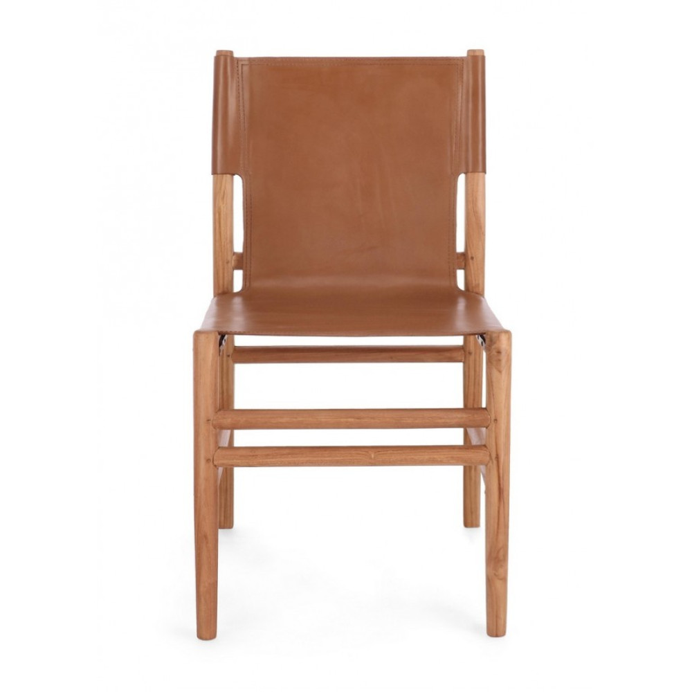 Bizzotto КРІСЛО CAROLINE COGNAC Bizzotto КРІСЛО CAROLINE COGNAC